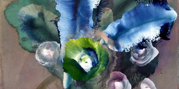 Reinoud van Vught, ZT, Acryl op papier, 2017