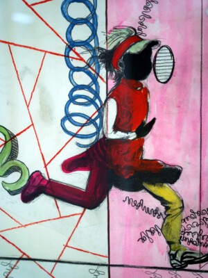 Toon Teeken, Zonder titel, Rennend meisje, 2005