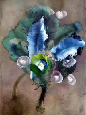 Reinoud van Vught, ZT, Acryl op papier, 2017 Reinoud van Vught, ZT, Acryl op papier, 2017