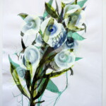 Reinoud van Vught ZT Bloemen Origineel op papier 2014