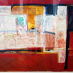 Theo Kuijpers, Groot origineel schilderij op doek