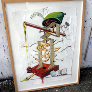 Toon Teeken, Pinokkio, Uit de E-serie in atelier Toon Teeken, Pinokkio, Uit de E-serie in atelier