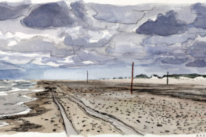 Siemen Dijkstra, Schiermonnikoog Badstrand Oost.