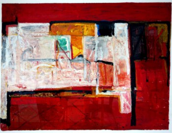 Theo Kuijpers, Olieverf op zeil Theo Kuijpers, Olieverf op zeil, 1992, 170 x 127 cm, ingelijst 199 x 154 cm