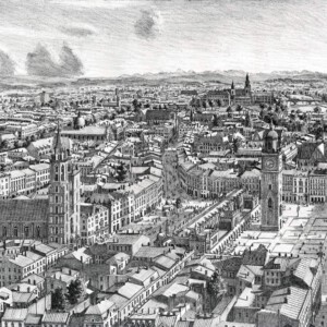 Stefan Bleekrode, Krakau, 2017, Steendruk, 30 x 41 cm. Stefan Bleekrode, Krakau, 2017, Steendruk, 30 x 41 cm.