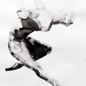 Gregor Kalus, P922, Oostindische inkt op papier, 64x50cm Gregor Kalus, P922, Oostindische inkt op papier, 64x50cm