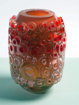 SabineLintzen, Tube Field Red and Opal Pink