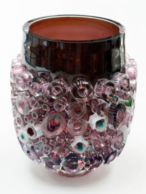 Sabine Lintzen, 5. Murrini Bright Field in
Silver Amethyst