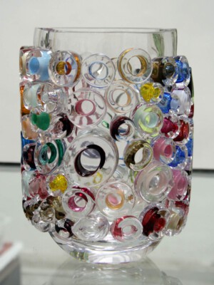 Sabine Lintzen, Bright Field Clear with Blue Circle