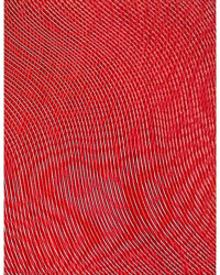 Selma Dronkers, red white pink orange